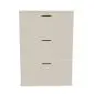 Komoda biurowa EASY SPACE CABINET 3D 80cm kaszmirowa zamykana I sklep meblowy MIRAT.