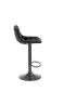Hoker H-95 VELVET czarny z pikowanym oparciem | MIRAT. w stylu GLAMOUR kolekcja