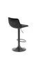 Hoker H-95 VELVET czarny z pikowanym oparciem | MIRAT. w stylu GLAMOUR kolekcja