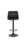 Hoker H-95 VELVET czarny z pikowanym oparciem | MIRAT. w stylu GLAMOUR kolekcja