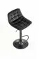 Hoker H-95 VELVET czarny z pikowanym oparciem | MIRAT. w stylu GLAMOUR kolekcja