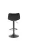 Hoker H-95 VELVET czarny z pikowanym oparciem | MIRAT. w stylu GLAMOUR kolekcja
