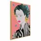 Plakat Azjatycki styl 40x60cm z ramą złotą bez marginesu | MIRAT. kolekcja h-A-0108-ao-a