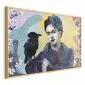 Plakat Totemiczna Frida 60x40 cm z ramą złotą bez marginesu | MIRAT.