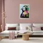 Plakat Mona Lisa Pop-art 29,7x42 cm bez ramy z marginesem | MIRAT.
