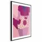 Plakat Spodenki w truskawki 21x30 cm z ramą czarną z marginesem | MIRAT.