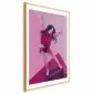 Plakat Powerslide 60x90 cm z ramą złotą z marginesem | MIRAT.