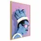 Plakat Freddie 40x60 cm z ramą złotą bez marginesu