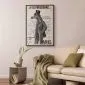 Plakat La Vie Parisienne 21x30 cm z ramą czarną bez marginesu | MIRAT.