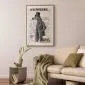 Plakat La Vie Parisienne 29,7x42 cm z ramą złotą z marginesem | MIRAT.