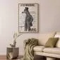 Plakat La Vie Parisienne 29,7x42 cm z ramą złotą bez marginesu | MIRAT.