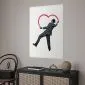 Plakat Elegancki graficiarz 40x60 cm bez ramy z marginesem | MIRAT.