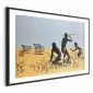 Plakat Łowcy promocji 60x40 cm z ramą czarną z marginesem | MIRAT.