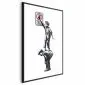 Plakat Graffiti 40x60 cm z ramą czarną z marginesem | MIRAT.