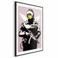 Plakat Policjant 29,7x42 cm z ramą czarną z marginesem | MIRAT.