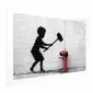 Plakat Zniszczyć hydrant 30x21 cm bez ramy z marginesem | MIRAT.