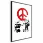 Plakat Soldiers 21x30 cm z ramą czarną bez marginesu | MIRAT.