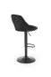 Hoker H-101 czarny tapicerowany z przeszyciami | MIRAT. w stylu LOFT kolekcja