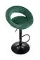 Hoker H-102 ciemnozielony tapicerowany aksamitem w stylu loft | MIRAT. styl LOFT