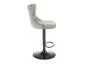 Hoker H-117 VELVET szary zdobiony nitami I sklep meblowy MIRAT. styl GLAMOUR