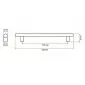Front do zabudowy zmywarki 45 VENTO DM-45/72 antracyt z uchwytem | MIRAT. kolekcja VENTO