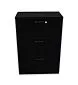 Komoda biurowa EASY SPACE CABINET 3D 80cm czarna zamykana I sklep meblowy MIRAT.
