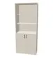Regał biurowy EASY SPACE CABINET HO 5-OH 80cm kaszmirowy zamykany I sklep meblowy MIRAT.