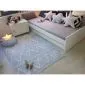 Dywan dziecięcy HIPPY SOFT BLUE 120x160 niebieski w geometryczne wzory | MIRAT.