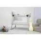 Dywan dziecięcy HIPPY SOFT BLUE 120x160 niebieski w geometryczne wzory | MIRAT.