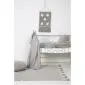 Dywan dziecięcy HIPPY STARS GREY 120x175 szary z frędzelkami | MIRAT.
