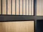 Komoda CROSS LED hickory jackson/czarna push-click I sklep meblowy MIRAT. kolekcja CROSS