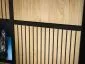 Komoda CROSS LED hickory jackson/czarna push-click I sklep meblowy MIRAT. kolekcja CROSS