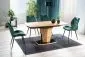 Krzesło ARCO VELVET zielone tapicerowane welurowe | MIRAT. styl GLAMOUR, LOFT