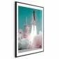 Plakat Nowa era 60x90 cm z ramą czarną z marginesem | MIRAT.