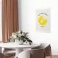 Plakat Lotka do badmintona 40x60 cm bez ramy z marginesem | MIRAT.
