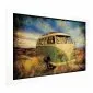 Plakat Retro bus 90x60 cm bez ramy z marginesem | MIRAT.