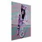 Plakat Szop na rowerze 40x60 cm bez ramy bez marginesu | MIRAT.