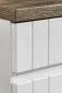Szafka pod umywalkę ICONIC WHITE 60cm + ICONIC WHITE 60cm + SANTA FE OAK 81-01-A ryflowane fronty zestaw z blatem I sklep meblowy MIRAT. styl RYFLOWANY