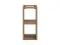 Szafka pod umywalkę ICONIC WHITE 60cm + SANTA FE OAK 81-01-A ryflowane fronty zestaw z blatem I sklep meblowy MIRAT. styl RYFLOWANY