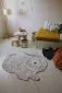 Dywan dziecięcy BUNNY 130x135cm beżowy kreatywny I sklep meblowy MIRAT.