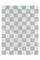 Dywan prostokątny SZACH MAT 120x160 cm kremowy/brązowy ekologiczny I sklep meblowy MIRAT.