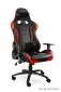 Fotel DYNAMIQ V5 czarny/czerwony gamingowy do komputera | MIRAT.