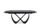 Stół INFINITY CERAMIC 160(240)x95 czarny I sklep meblowy MIRAT. styl GLAMOUR, LOFT