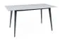 Stół IVY 140x80 szary/czarny mat I sklep meblowy MIRAT. styl LOFT