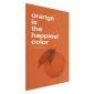 Plakat The Happiest Colour 29,7x42 cm bez ramy bez marginesu | MIRAT.