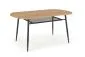 Stół JACKSON 160x90 dąb/czarny do salonu w stylu loft | MIRAT. styl LOFT