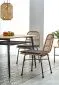 Stół JACKSON 160x90 dąb/czarny do salonu w stylu loft | MIRAT. styl LOFT