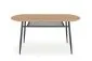 Stół JACKSON 160x90 dąb/czarny do salonu w stylu loft | MIRAT. styl LOFT