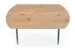 Stół JACKSON 160x90 dąb/czarny do salonu w stylu loft | MIRAT. styl LOFT