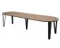 Stół rozkładany Jasmin ∅100 cm dąb wotan I sklep meblowy MIRAT. styl LOFT